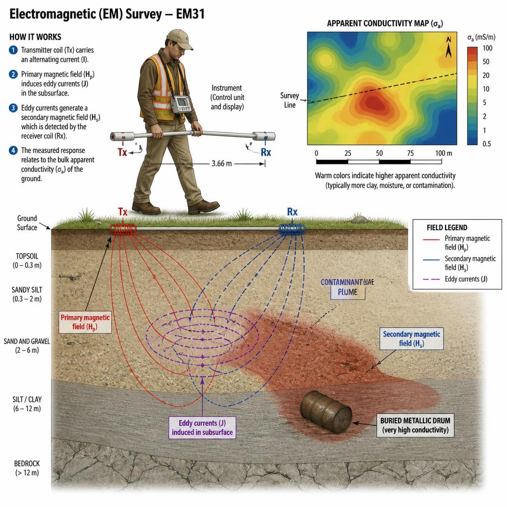 Electro-Magnetic Surveys