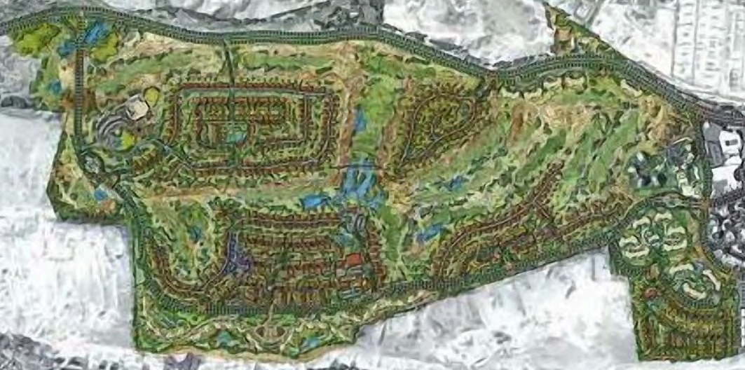 Uptown Cairo — project layout from Decarb Geoservices portfolio